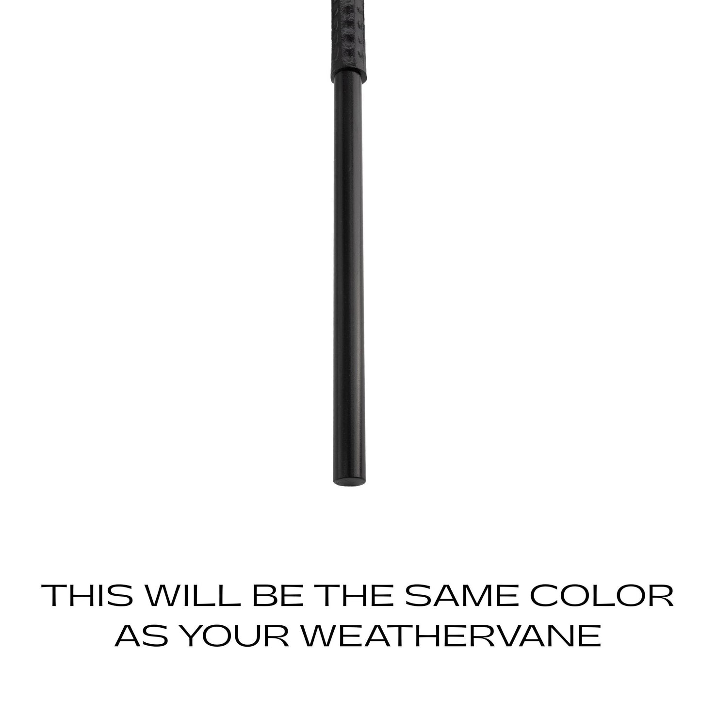 Cow Weathervane - Made in the USA - 24 inch Aluminum Weathervane - Cupola Mount - Roof Mount Included - 6 Color Options