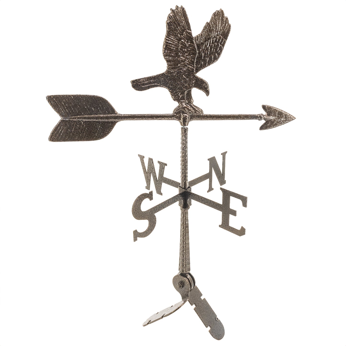 Flying Eagle Weathervane - 24 inch Aluminum Weathervane - Made in the USA - Patriotic - Cupola Mount - Roof Mount Included - 6 Color Options