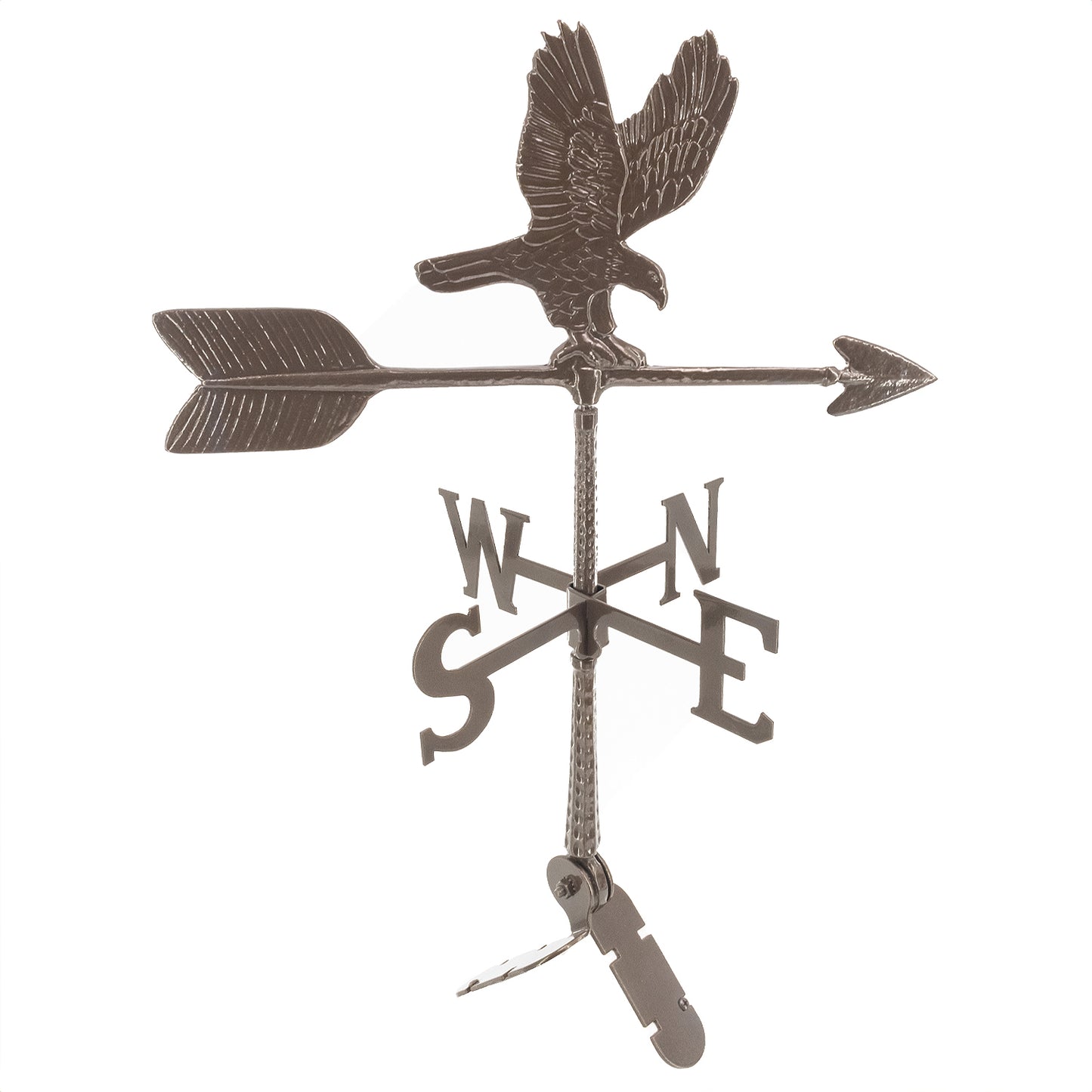 Flying Eagle Weathervane - 24 inch Aluminum Weathervane - Made in the USA - Patriotic - Cupola Mount - Roof Mount Included - 6 Color Options