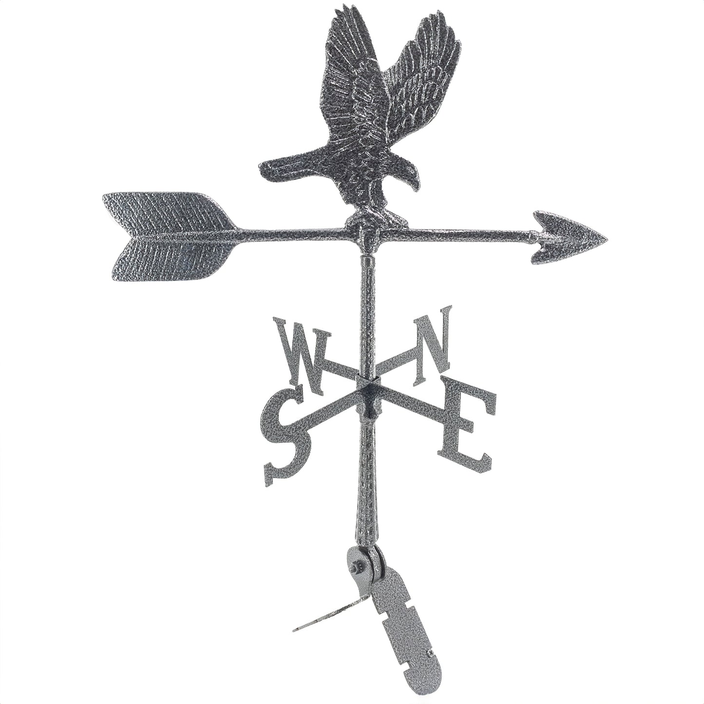 Flying Eagle Weathervane - 24 inch Aluminum Weathervane - Made in the USA - Patriotic - Cupola Mount - Roof Mount Included - 6 Color Options