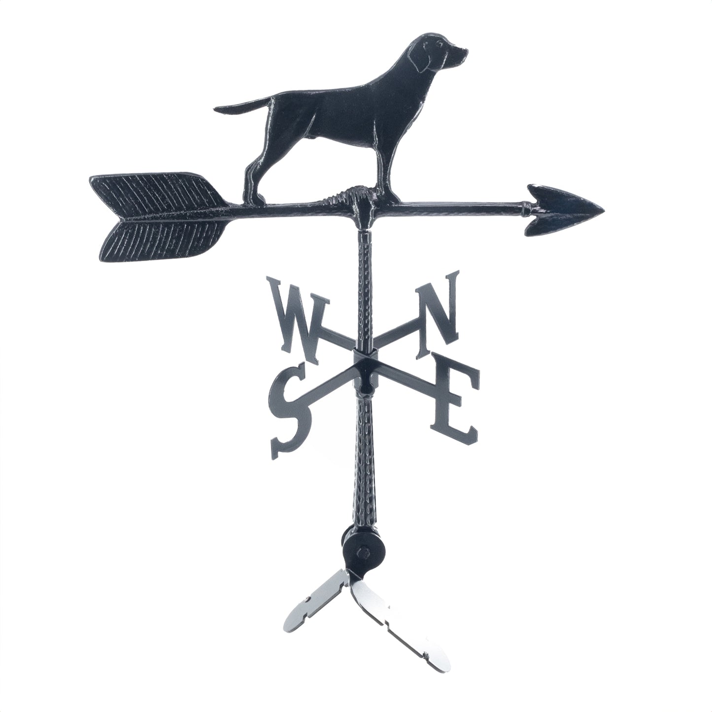 Retriever Weathervane - Made in the USA - Cupola Mount - Roof Mount Included - 6 Colors Available