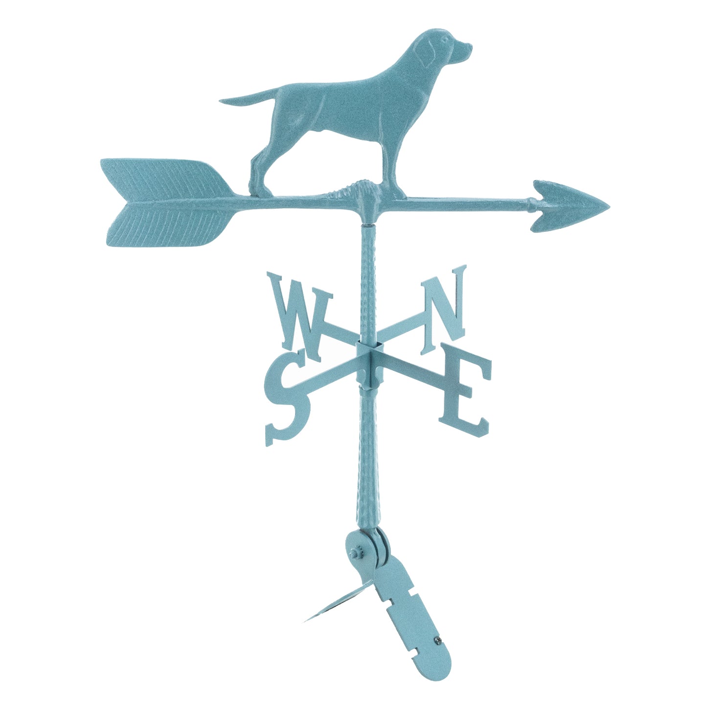 Retriever Weathervane - Made in the USA - Cupola Mount - Roof Mount Included - 6 Colors Available