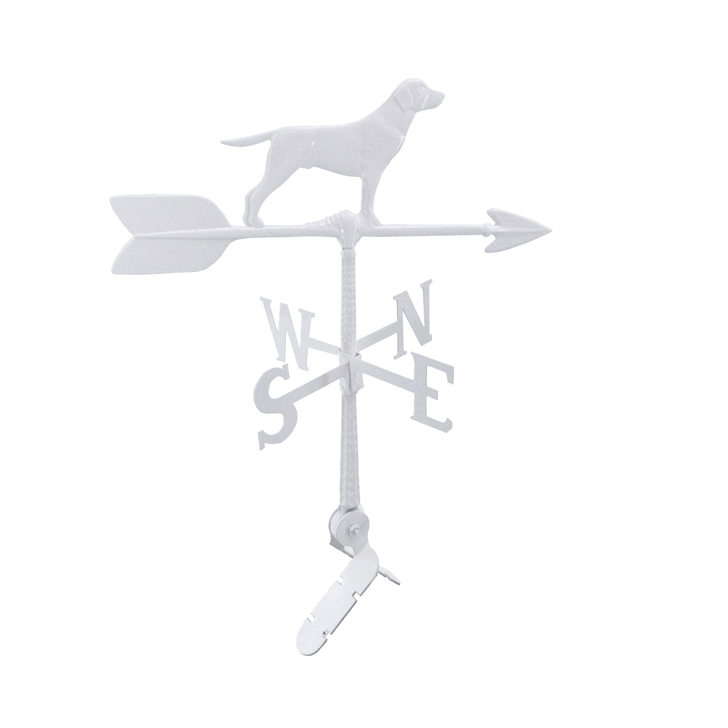 Retriever Weathervane - Made in the USA - Cupola Mount - Roof Mount Included - 6 Colors Available
