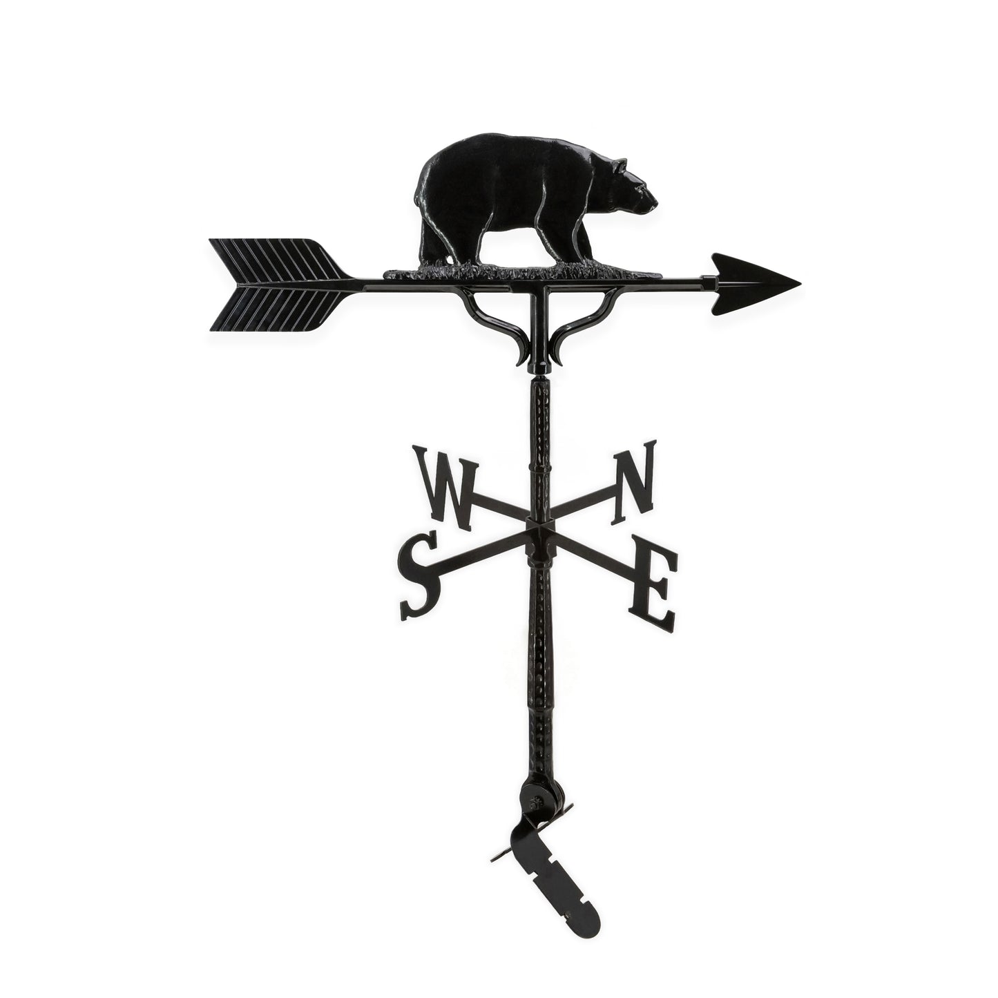 Bear Weathervane - Aluminum Weathervane - Made in the USA - Cupola Mount - Roof Mount Included - 6 Color Options