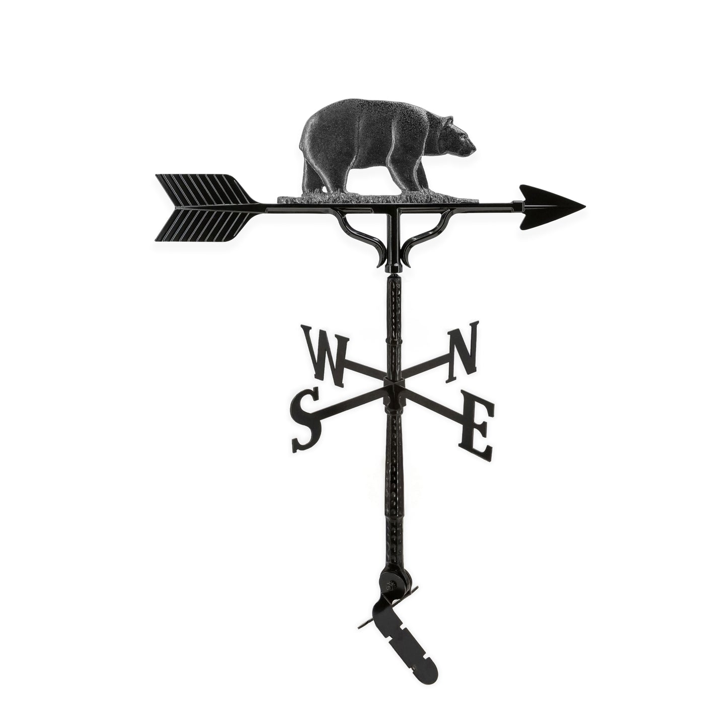 Bear Weathervane - Aluminum Weathervane - Made in the USA - Cupola Mount - Roof Mount Included - 6 Color Options