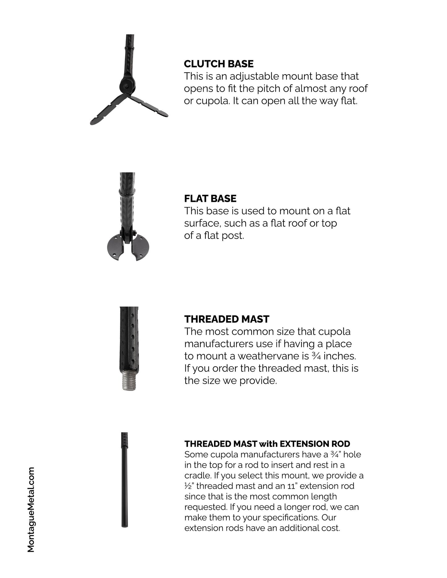 Deluxe Bear Weathervane - - Aluminum Weathervane - Made in the USA - Cupola Mount - Roof Mount Included - 6 Color Options